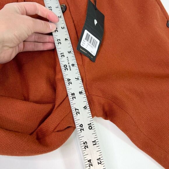 Scotch & Soda Maison Scotch Women's 8 Wool Blend Pants in Burnt Sienna New - Picture 3 of 11